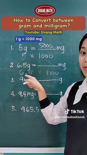 How to Convert Gram to Milligram and Milligram to Gram
