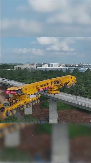 900-Ton Mega Beam గాల్లోకి! Overnight Bridges? Monster Machine Alert 🚨