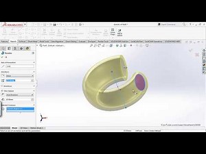 SolidWorks Tutorials | Basics | 3- Revolved Boss/Base