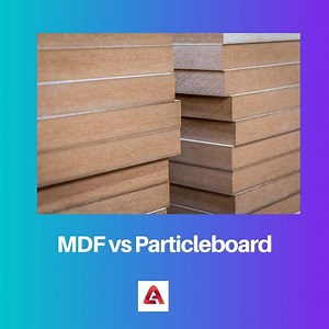 MDF とパーティクルボード: 違いと比較