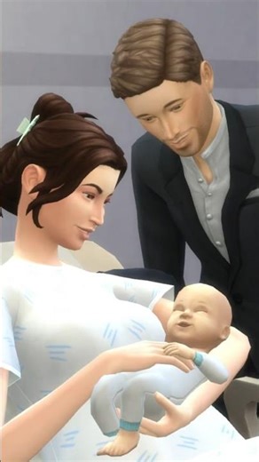 I finally figured out how to pose newborns in the Sims 4