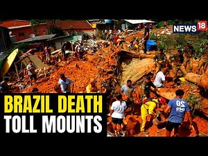 Drone Footage Shows Extent Of Landslide Devastation In Brazil | Death Toll Rises In Brazil | News18