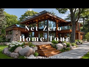 Net-Zero Home Tour 2025: Inside the Ultimate Energy-Efficient & Solar-Powered House Design