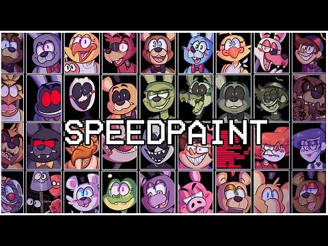 ULTIMATE CUSTOM NIGHT! (FNaF SPEEDPAINT)