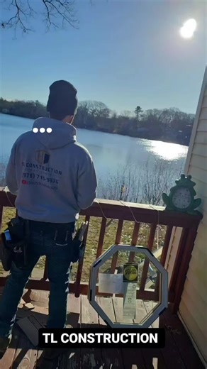 Octagon window replacement by TL Construction #construction #diy #window