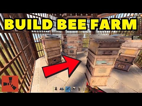 How to Build a Beehive Farm in Rust (EASY GUIDE)