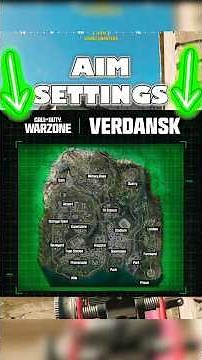 *BEST* Aim Sensitivity Settings for Verdansk