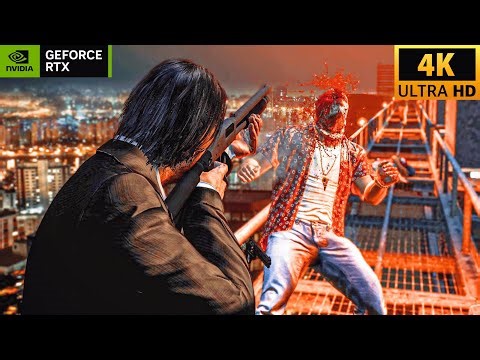 Max Payne 3 - RTX 4090 Ultra Realistic 4K Gameplay (4K 60FPS)