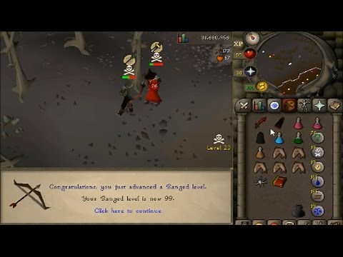 OSRS 1-99 Range Guide Cost and Time Calculations Different Methods