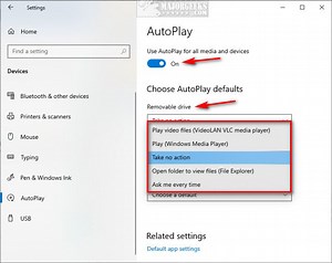 How to Turn AutoPlay On or Off in Windows 10 & 11