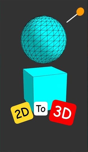 Transform 2D to 3D Instantly: Only 5 Lines of Code!💫