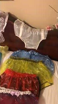 Plastic dance pants yummy