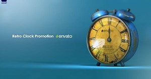 Realistic Clock Logo