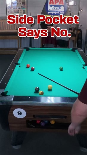 This side pocket mistake gets everyone