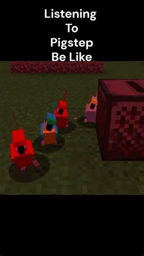 Listening to Pigstep Be Like #pigstep