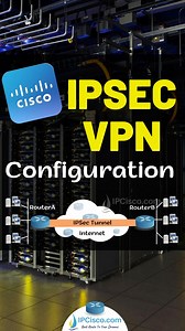 632 reactions · 130 shares | Cisco IPSEC Configuration!!!! | IPCisco.com . Cisco Configuration Course With Packet Tracer: https://ipcisco.com/course/cisco-packet-tracer-course/ . Packet Tracer Lab Files: https://ipcisco.com/cisco-packet-tracer-configuration-examples/ . CCNA Flashcard Questions: https://ipcisco.com/ccna-flashcard-questions/ . #cisco #ccna #networkengineers | Ipcisco | Facebook