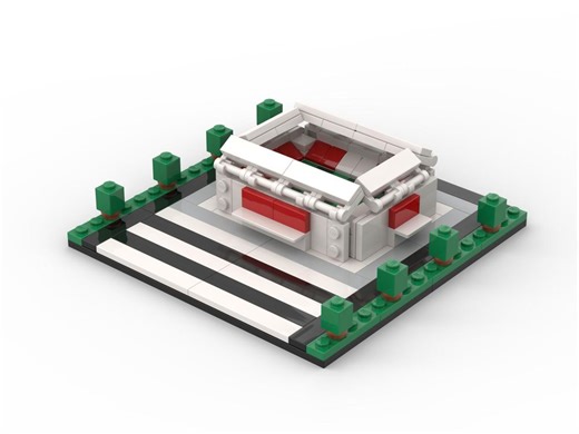 LEGO MOC-158380 Football Stadium (Architecture 2023)