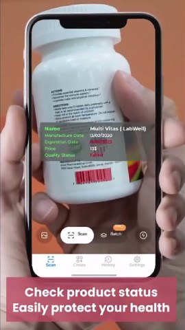 Barcode scanning app for free, download free!