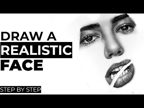 EASY WAY to Draw a Realistic Face for Beginners Step by Step