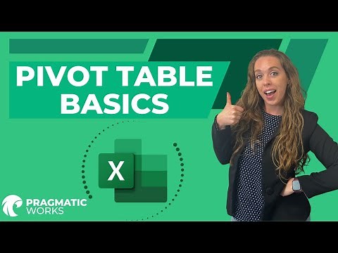 Pivot Table Basics - Microsoft Excel for Data Analysis