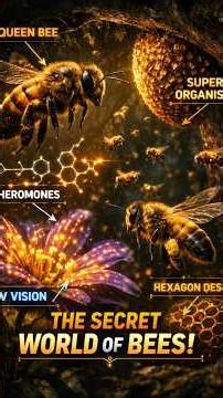 Bees: The Super Army That Lives and Dies for One Queen 🐝👑