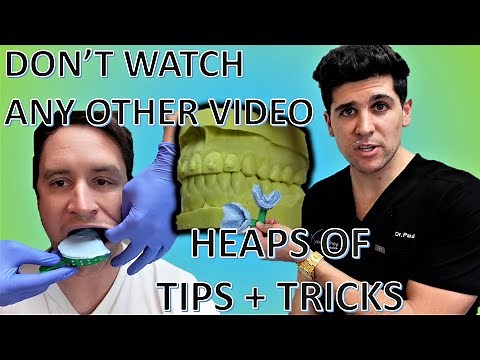 How To Take Perfect Primary Dental Impressions and Make Perfect Stone Models (Pour Up Alignate)