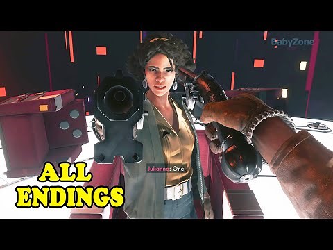 DEATHLOOP - ALL ENDINGS (Good Ending, Bad Ending and Secret Ending) PS5