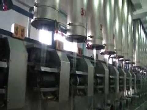 Manufacturing process of Polyester Staple Fiber (PSF) Production LIne (PSF machine, Fiber machine)
