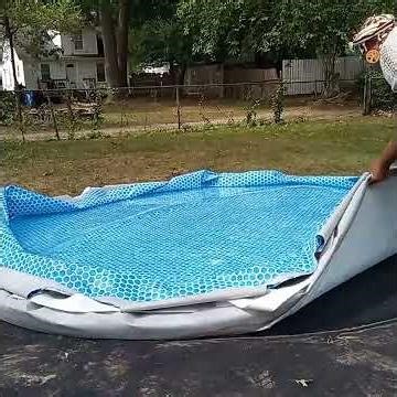 Intex 10x30 Above Ground Pool Close Down. Take Down.