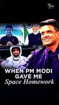You Won’t Believe the Homework PM Modi Gave an Astronaut!