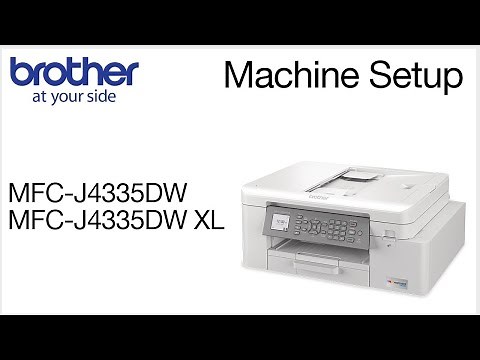 Setup your Brother MFCJ4335DW