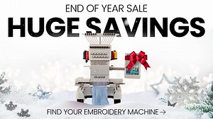 89 reactions · 6 comments |  Holiday Savings on Avancé Embroidery...