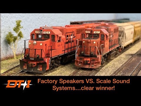 Factory vs. Scale Sound Systems Speakers