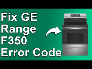 GE Range F350 Error Code (Upper Cooling Fan Problem - Best Solution To The Error Code)