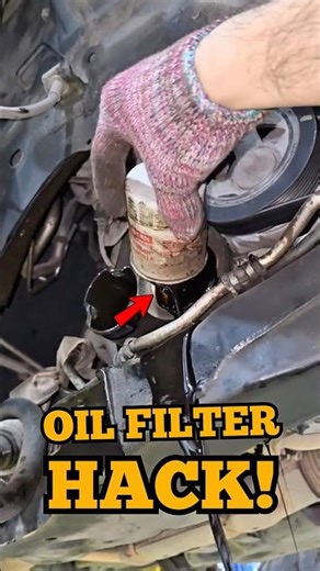 Stop Ruining Your Engine! The REAL Oil Filter Trick You’re Not Using #mechanic #car #service
