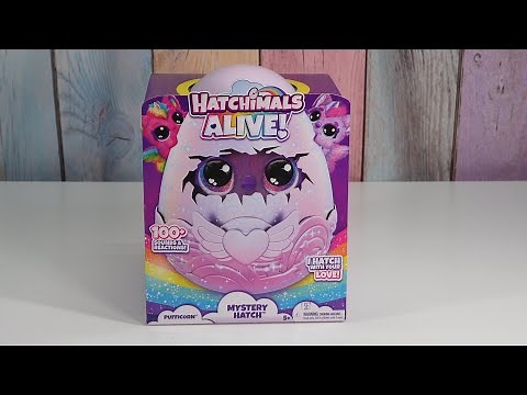 Hatchimals Alive Mystery Hatch Pufficorn
