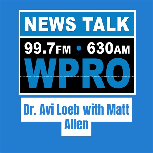 Yesterday Dr. Avi Loeb joined Matt Allen to talk about the latest on 3iAtlas and more! Check out the full conversation here!🎧 https://omny.fm/shows/the-matt-allen-show/dr-avi-loeb-latest-on-interstellar-object-3i-atlas | NewsTalk 99.7 & AM 630 WPRO