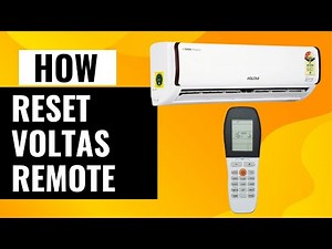 How To Reset Voltas AC Remote | Easy Step-by-Step Guide