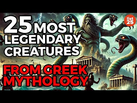 25 Most LEGENDARY Creatures From Greek Mythology