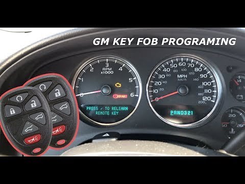 HOW TO PROGRAM 2007-14 GM KEY FOB