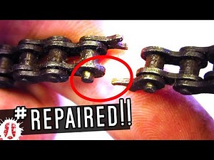 HOW TO Repair A Broken Bike Chain Without Having To Buy Any Specialized Tools #DIY #Hacks