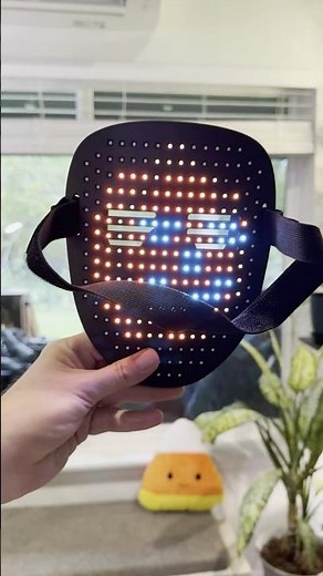 Led Mask with Gesture Sensing For Halloween