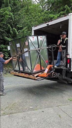 taking delivery of a Tajima one head chenille embroidery machine. And the adventure begins!