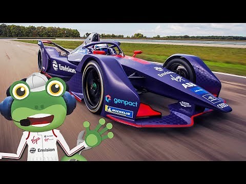 Racing Cars For Children | Formula E | Gecko's Real Vehicles | Vehicles For Children