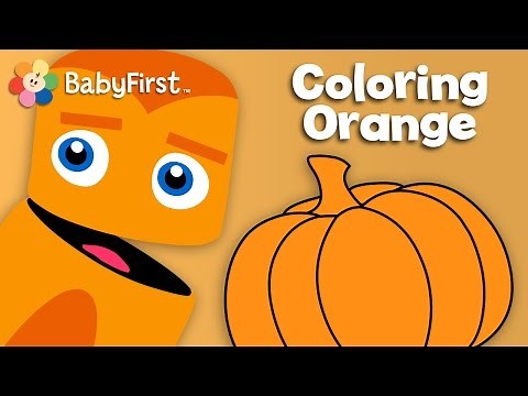 Oranges, Pumpkins and Carrots | Orange | Learn the Colors | Color Crew | BabyFirstTV