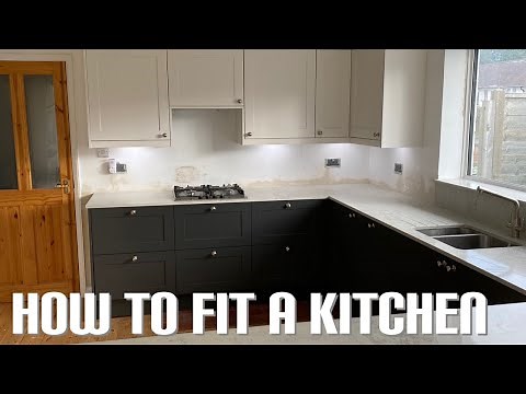 How to fit a kitchen