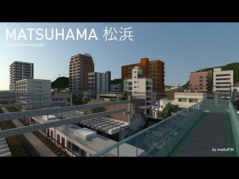Matsuhama: Japanese Coastal Town [Minecraft]