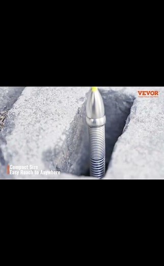 VEVOR Sewer Camera with 512Hz Locator IP68 9" Pipeline Inspection