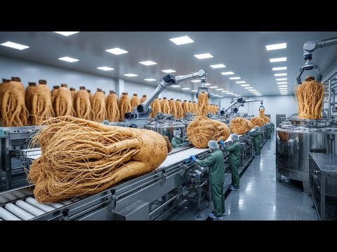 Inside a U.S. Ginseng Extract Factory | Root-to-Extract Manufacturing Process