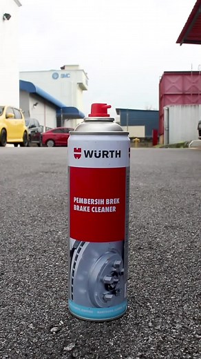 Out with the old, in with the new. Let's put the ALL NEW Wurth Brake Cleaner to the test. #wurth #wurthmalaysia #brakecleaner